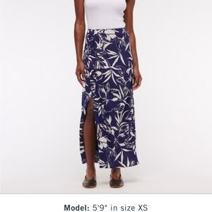 Abercrombie & Fitch Sarong Maxi Skirt